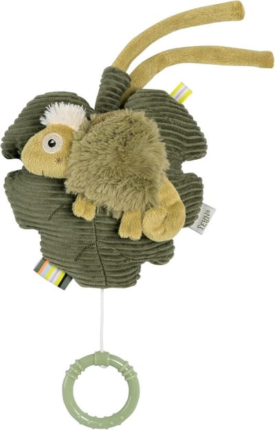 Zachte Muziekdoos Knuffel Kameleon met Mozart Wiegenlied voor Baby