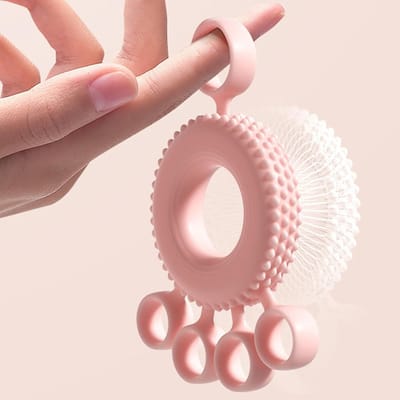 Vingertrainer Hand Grip - Hand Kracht Oefener - Handen Versterken - Ergonomisch Ontwerp - 73 x 135 cm - Roze