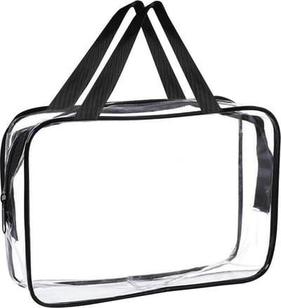 Grote Waterdichte Transparante Toilettas - Duidelijke Make-uptas voor Reisaccessoires