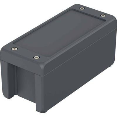 Bopla BA-S 180809 F Bocube Alu Gehäuse 7024 00164134 Industriële behuizing 199 x 86 x 90 Aluminium Grafietgrijs (RAL 7024) 1 stuk(s)