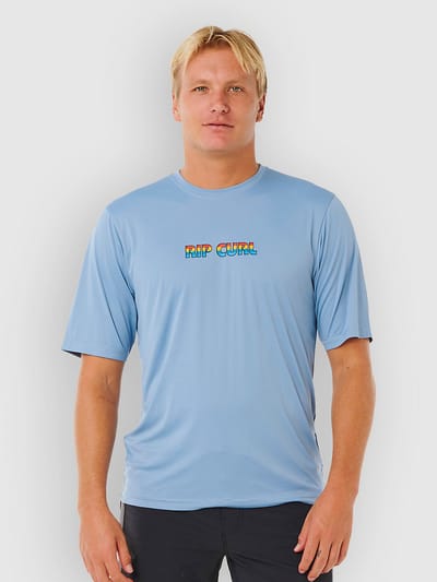 2026 Rip Curl Heren Iconen Van Surflite UPF Lycra-vest Met Korte Mouwe