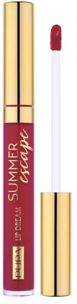PUPA Milano Summer Escape Lip Dream, Rood, Cherry Juice, 1 kleuren, Kleurend, Vrouwen, Glans