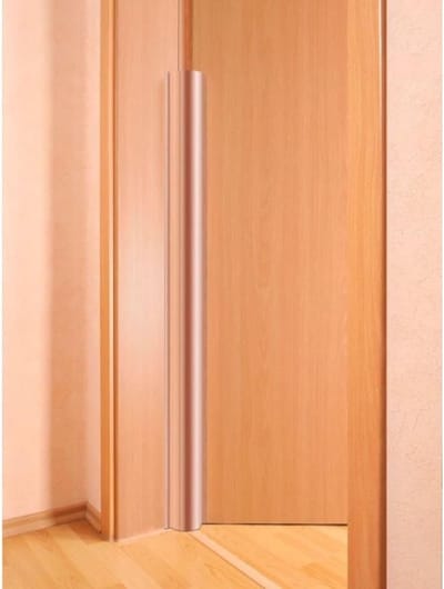 Vingerklembescherming Deuren - Kinderbeveiliging Baby - Veilig Thuis - Zonder Boren Montage - 120 cm Lengte - Transparant
