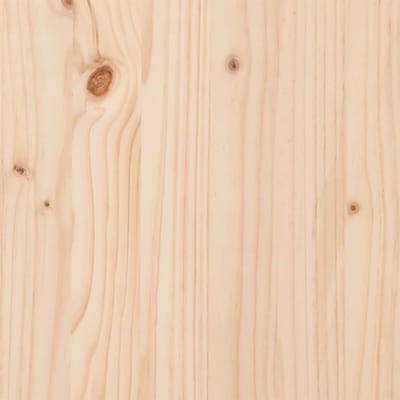vidaXL - Salontafel - 2 - st - Naturel - 47,5 - x - 47,5 - x - 27 - cm - Massief - grenenhout