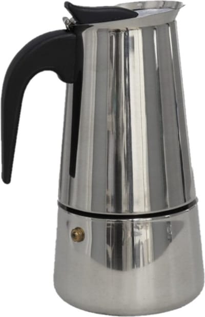 Gerimport Cafetière 2,3 Liter 20 X 12 Cm Staal Zilver