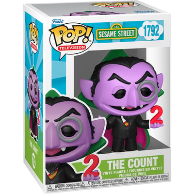Sesame Street Sesame Street - The Count (Pop! Television) vinylfiguur 1792 Unisex Funko Pop! - Neutraal - Standard
