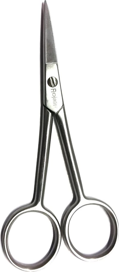 Rojafit Professioneel Precisie Baard & Snorrenschaartje - RVS - 10,5 cm.