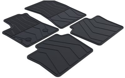 Rubber Automatten geschikt voor Renault Espace 6 - 2023-heden - 4-delig - Uitvoering: 5-zits | Geschikt voor uitvoering met oplopende vloer (bestuurder & bijrijder)