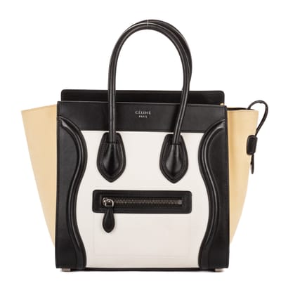 Tricolor Micro Luggage   schoudertas