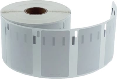 Label Tape Geschikt voor Dymo 11354 | 57 x 32 mm | S0722540 - Wit - 1000 labels per Rol - 1 stuk - Geschikt voor: 310 320 330 400 400 Turbo 400 Duo 450 450 Turbo 450 Twin Turbo 450 Duo 4XL Wireless