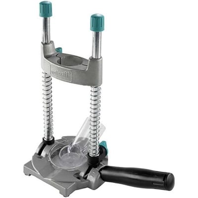 wolfcraft - Mobiele boorstandaard - Boorstandaard Boormachine - Tafelboormachine - Kolomboor - Boorstatief - 4522000
