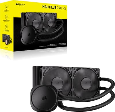 Corsair NAUTILUS 240 RS – All-in-One Waterkoeler – 240mm – Zwart