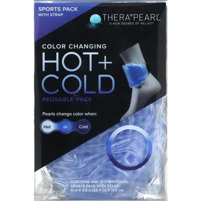 Color changeable, hot and cold water reusable pack, sports pack, strap included, 1 pack gray