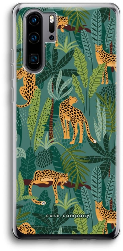 Case Company® - Hoesje geschikt voor Huawei P30 Pro hoesje - Luipaard 2 - Soft Cover Telefoonhoesje - Bescherming aan alle Kanten en Schermrand
