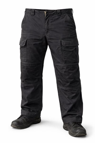 Werkbroek Snickers Service Line Cargo Pants Zwart – Maat 92 – Duurzame Werkbroek met Cargozakken