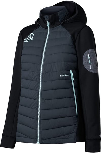 Ternua Yukkon 2.0 Hybrid Jas Zwart M Vrouw