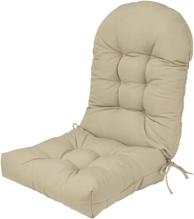 Tuinstoel Kussens - Stoelkussens Ligstoel - Buiten Ontspannen - Extra Dikke Vulling - 40 x 50 cm - Beige