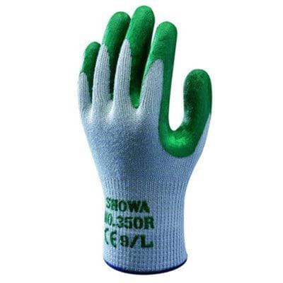 Showa Nitrile Grip 350R Groen Werkhandschoen