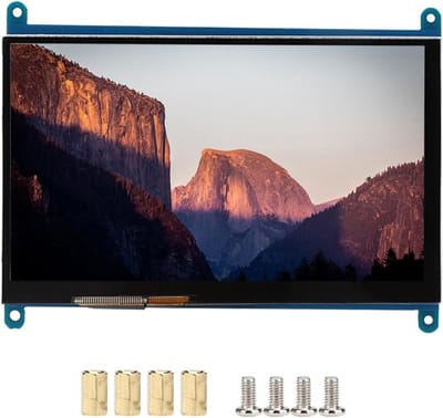 HD Touchscreen Monitor - Capacitief Scherm - Computer Uitbreiding - Vijf Punten Aanraken - Zeven Inch