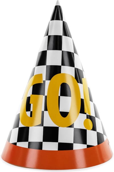 'GO!' Geblokt - 6 stuks