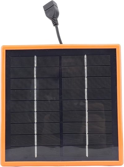 Zonneoplader - Draagbaar Paneel - Buiten Opladen - Hoge Omzetting - 10 Watt - Zwart