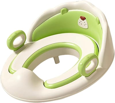 Kinderen Toiletbril - Baby Toilet Reducer - Zindelijkheidstraining - Antislip Ontwerp - 33x27cm - Groen