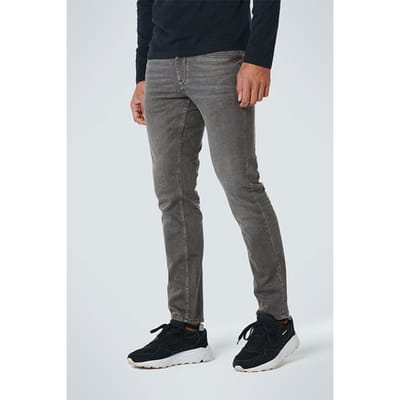 No Excess Denim Regular 711 Grey Stretch Größe: W28L34 | Slim Jeans Outlet | Herren | Grau
