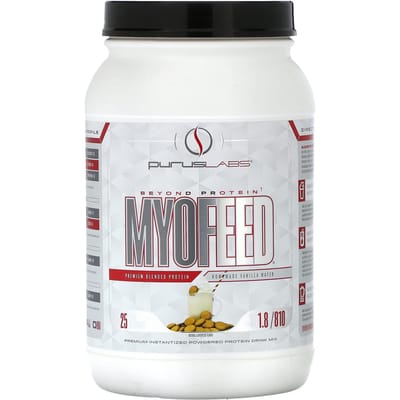 Purus Labs, MyoFeed, Zelfgemaakte Vanillewafels, 1,8 lb (810 g)