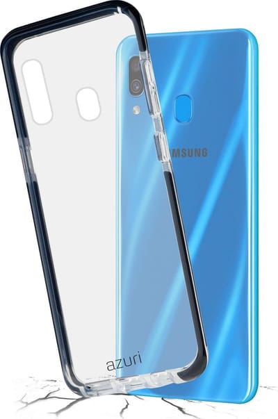 Azuri Samsung Galaxy A40 hoesje - Bumper cover - Zwart