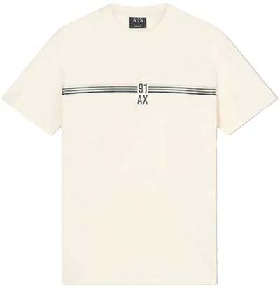 Armani Exchange Xm002522_af10334 T-shirt Met Korte Mouwen Beige XS Man