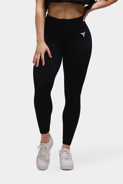 Breaking Limits Sportlegging Dames – High Waist – Bum Scrunch – Zweetafvoerend – Squatproof – Zwart – Maat S