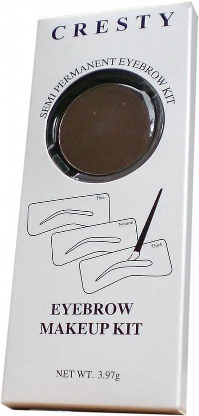 Cresty Wenkbrauwpoeder Dark Brown