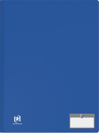 Oxford zichtmap ´Memphis´, DIN A4, met 20 zichttassen, blauw