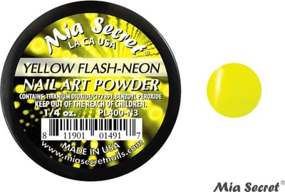 Flash-Neon Acrylpoeder Yellow