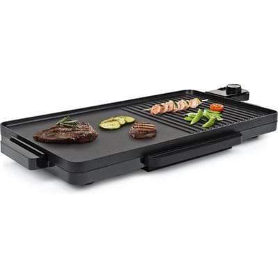 Tristar BP-2750 Bakplaat Modern design - Groot bakoppervlak 49 x 27 cm - Geschikt voor op de camping - BBQ
