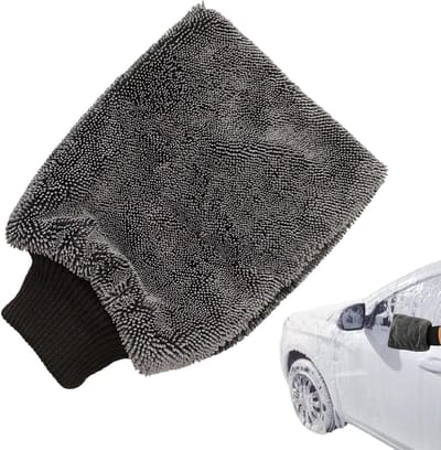 Autowashandschoen - Reinigingshandschoen Voertuig - Auto Reinigen - Sneldrogend Absorberend - 23x17 cm - Niet gespecificeerd