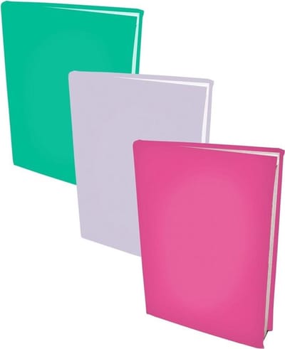 Meisjes pakket 5 assortiment rekbare boekenkaften A4 - 3 stuks
