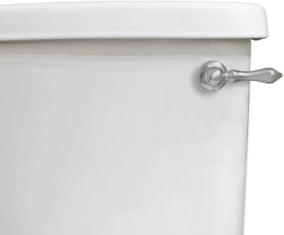 Toilet Hendel - Spoelhendel Tank - Badkamer Vernieuwen - Universeel Verstelbaar - L-vormig - Geborsteld Nikkel