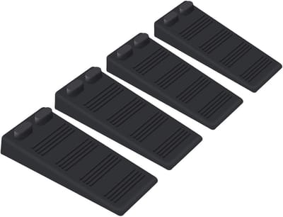 Flexibele Deurstops Set - Antislip Deurhouder voor Alle Vloeren