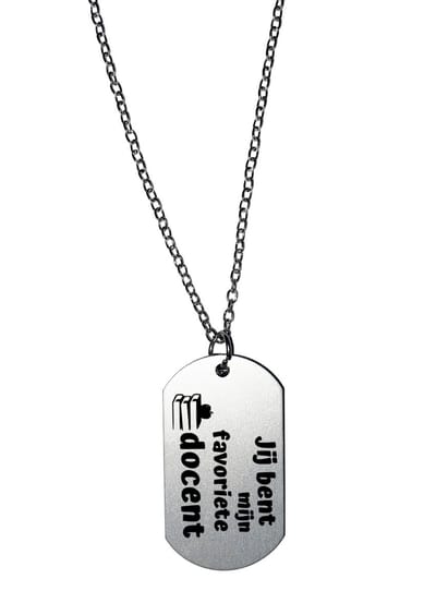 Akyol - jij bent mijn favoriete docent ketting - Docent - leraren leerkrachten - cadeau