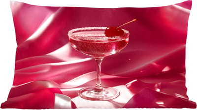 Sierkussens - Kussentjes Woonkamer - 60x40 cm - Cocktail - Pink - Luxe
