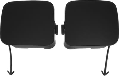 Solidchoice- Trekhaak Cover Vervanging - 2 Stuks - Compatibel met Toyota RAV4 2009-2012 - Kunststof - Eenvoudig te Installeren - Lange Levensduur - Bumperkap
