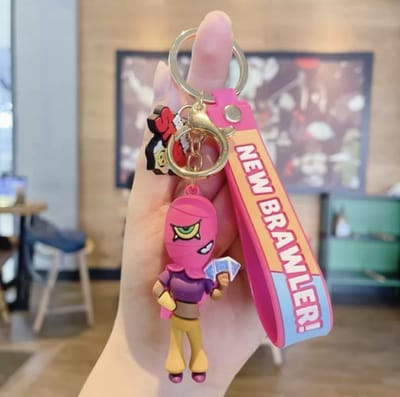 ProductGoods - 1 Tara Sleutelhanger - Fiets Decoratie - Sleutelhangers - Brawl Stars