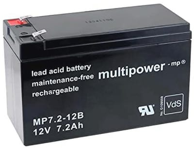 Vervangaccu 12V voor UPS-systemen