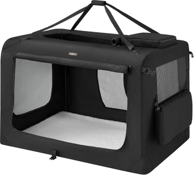 Grote Opvouwbare Hondentransportbox - Ademend Honden Bench Reiskoffer XXXL Hondenmand