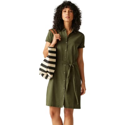 Jurk Hiking Dames Ademend Trendy Katoen Coolweave