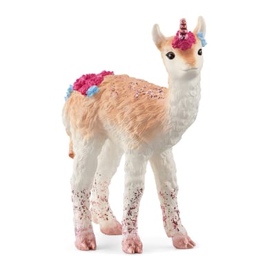 schleich BAYALA - Speelfiguur - Lama Eenhoorn - Fantasie Kinderspeelgoed - 5 tot 12 Jaar - 70743
