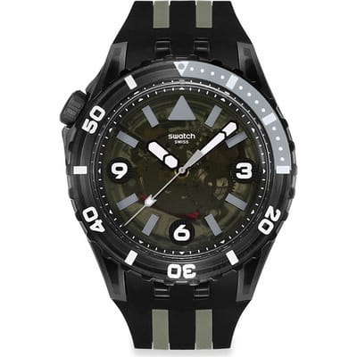 Swatch Scubaqua SSCU09B100 Black Sea Nettle Horloge