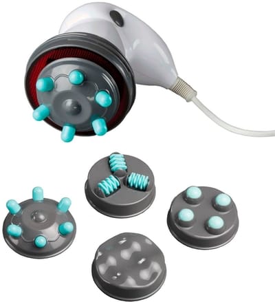 SNJY® Cellulite Massage Apparaat - Cupping Cups - Anti Cellulitis Apparaat - Massage Apparaat met Infraroodverwarming- Wit