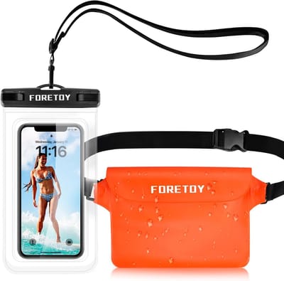 Thijox - Waterdichte Tas - Onderwaterbestendige Heuptas met IPX8 Telefoonhoesje - Perfect voor Watersport, Zwemmen, Boottochten en Strand - Verstelbar